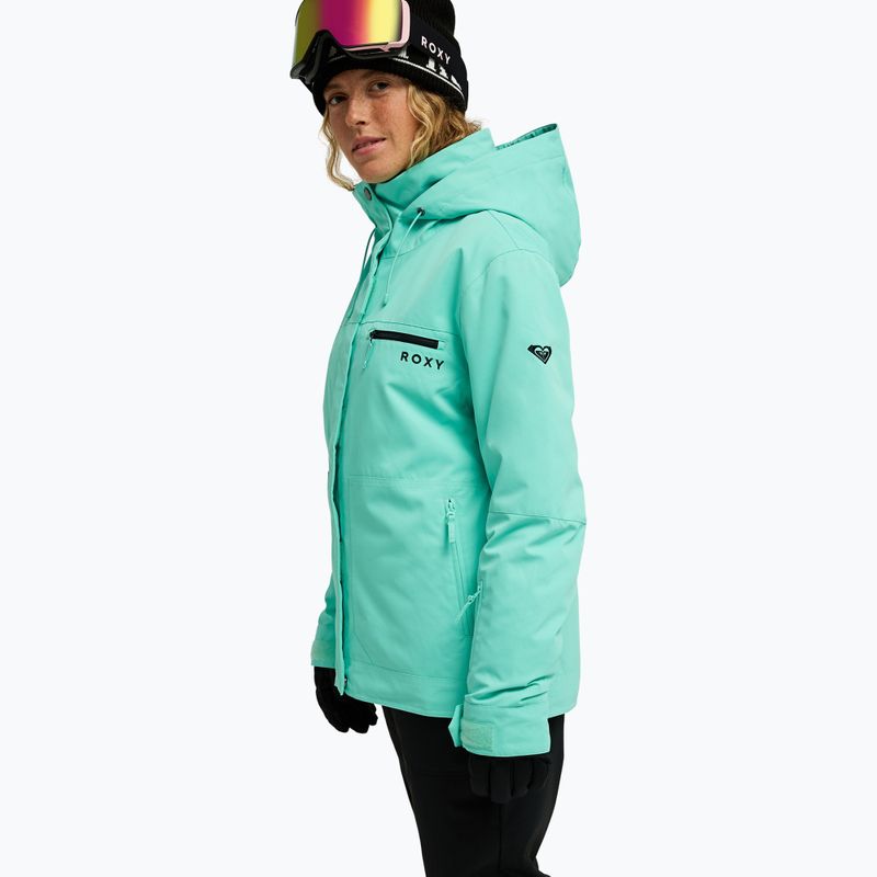 Dámska snowboardová bunda ROXY Brylee opal 3