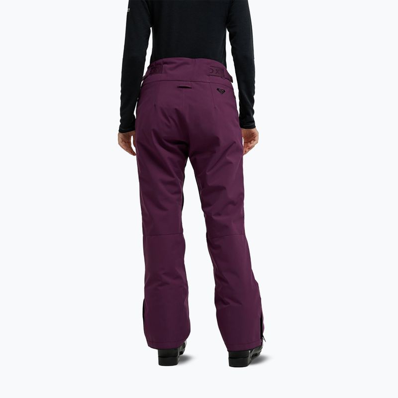 Dámske snowboardové nohavice ROXY Alpine Ridge blackberry wine 3
