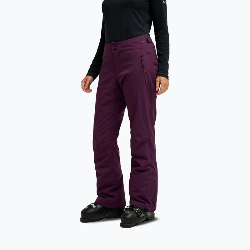Dámske snowboardové nohavice ROXY Alpine Ridge blackberry wine 4