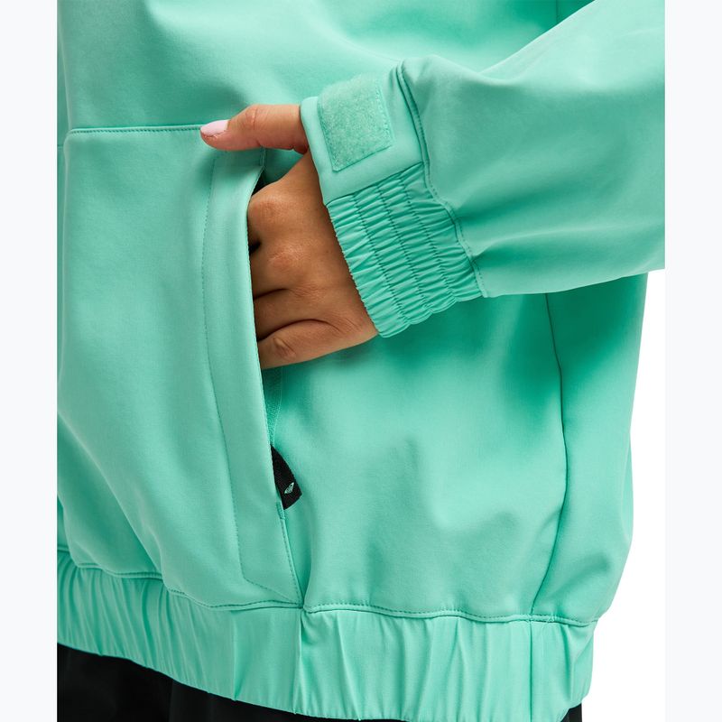 Dámska snowboardová bunda ROXY Frostbliss Softshell Overhead opal 8