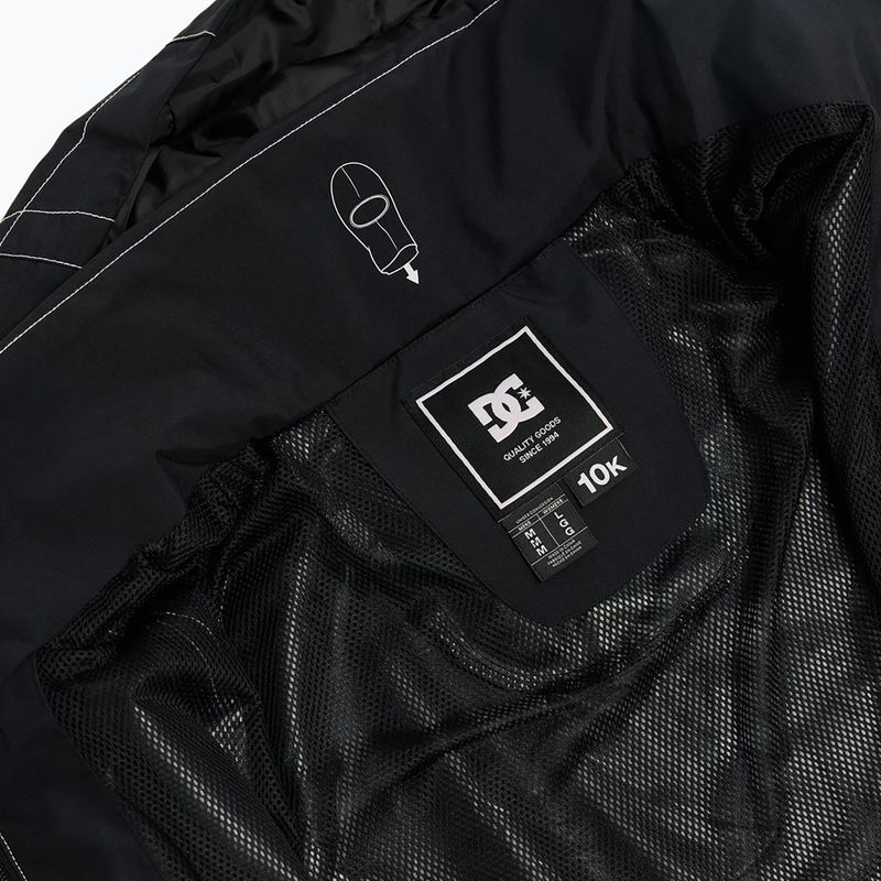 Pánska snowboardová bunda DC Trackstar 10K black 11