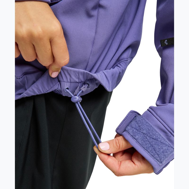 Dámska snowboardová bunda ROXY Frostbliss Softshell Overhead twilight purple 10