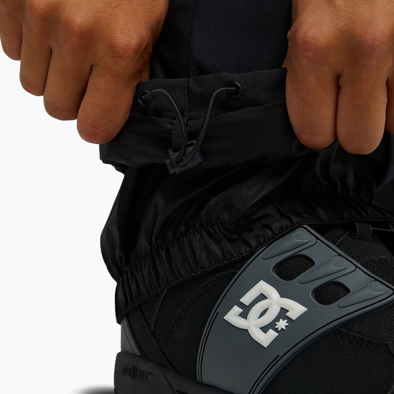Pánske snowboardové nohavice DC Docile Bib 10K black 10