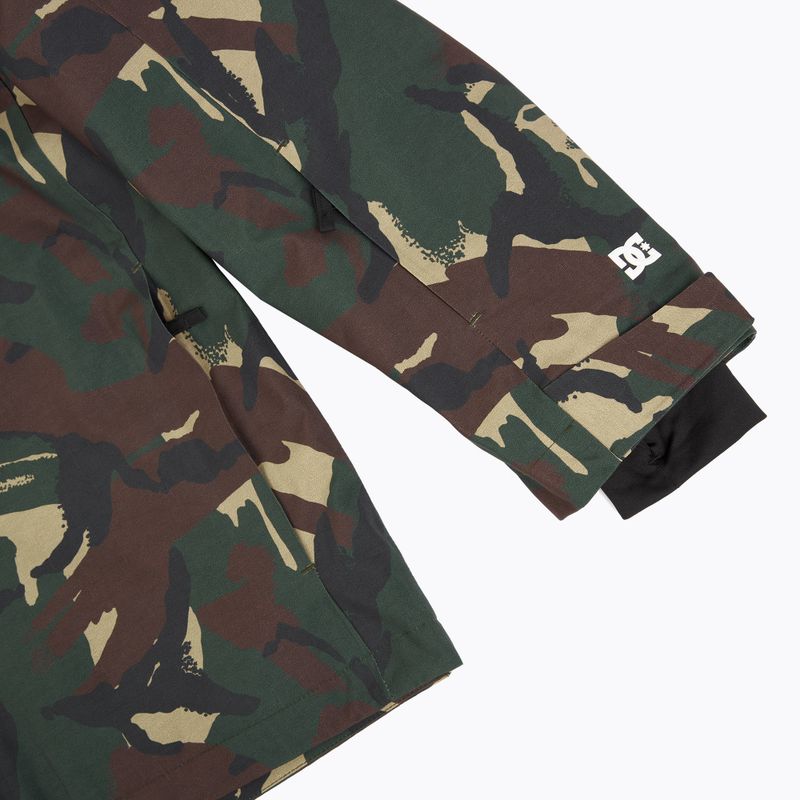 Pánska snowboardová bunda DC Edge 20K classic camo 5