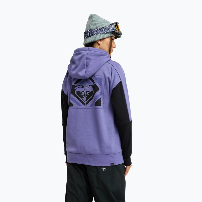 Dámska snowboardová mikina ROXY Liberty Hoodie twilight purple 3