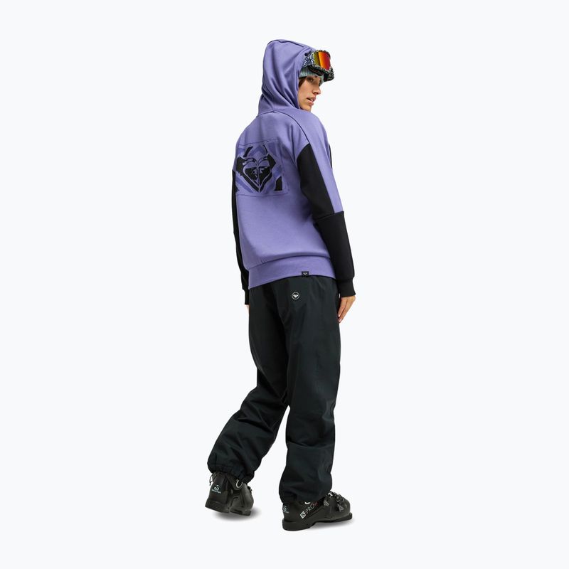 Detská snowboardová bunda ROXY Liberty Hoodie twilight purple 4