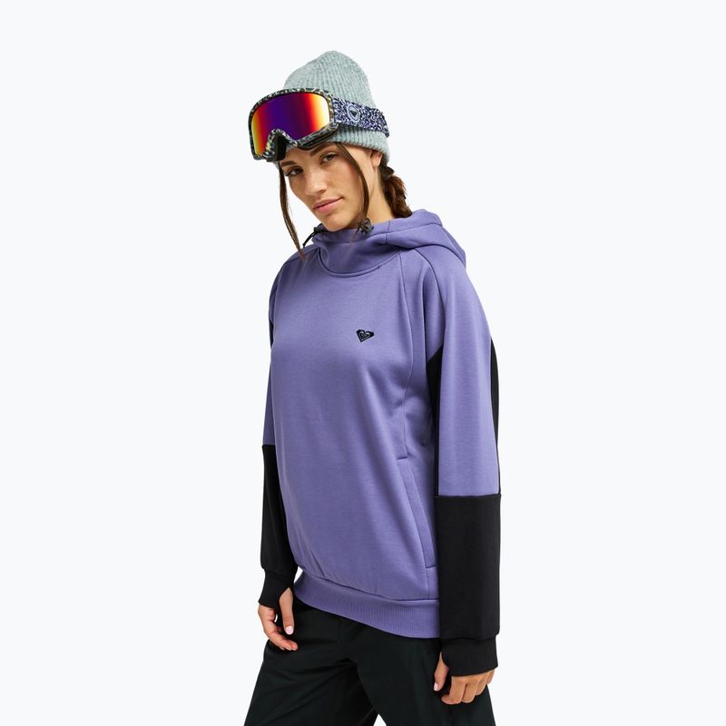 Dámska snowboardová mikina ROXY Liberty Hoodie twilight purple 5