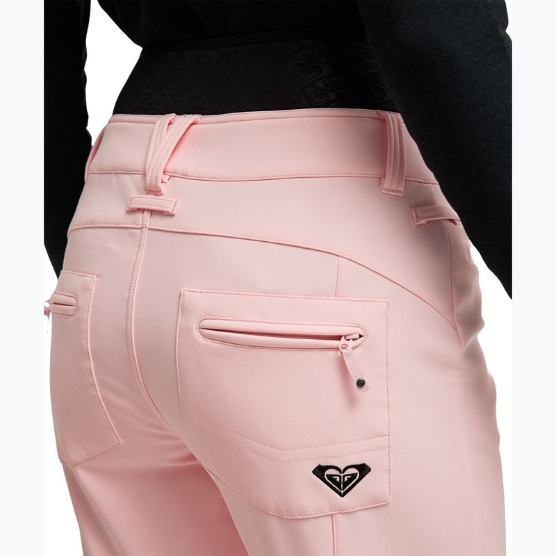 Dámske snowboardové nohavice Roxy Rising High rose shadow 7