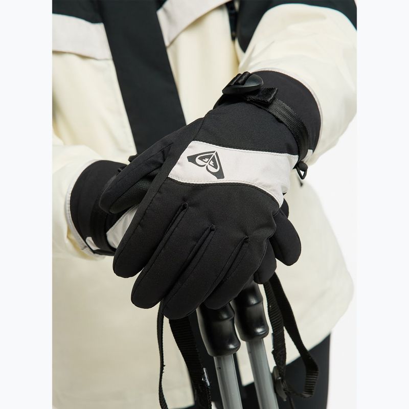 Dámske snowboardové rukavice ROXY Jetty Solid silver 4