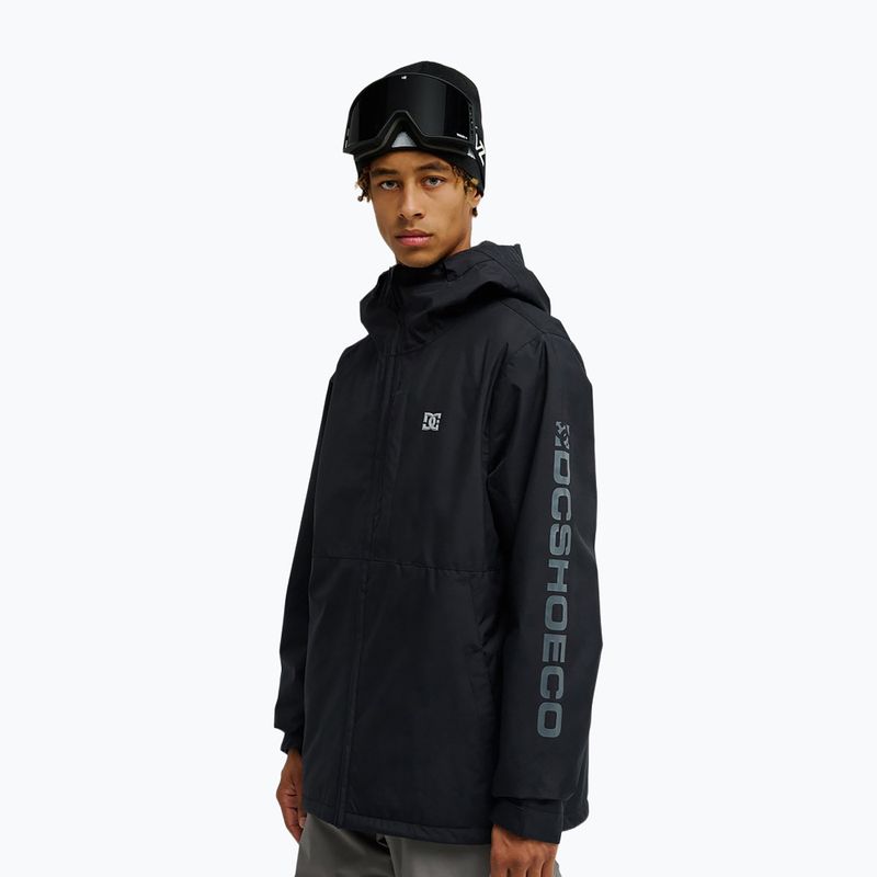Pánska snowboardová bunda DC Basis 10K black 3