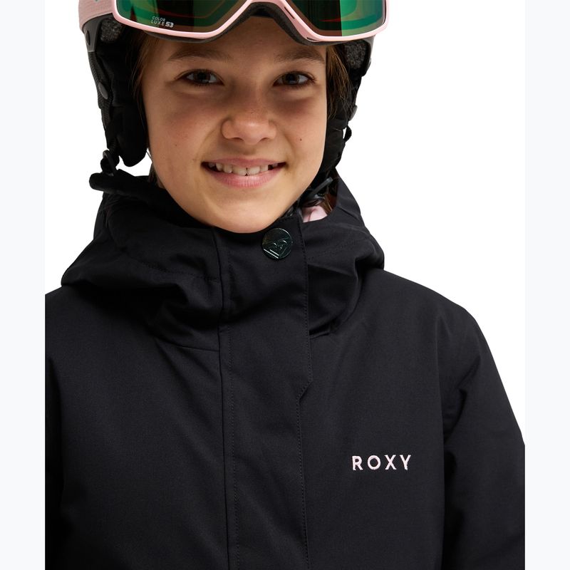Detská snowboardová bunda ROXY Snowflare true black 4