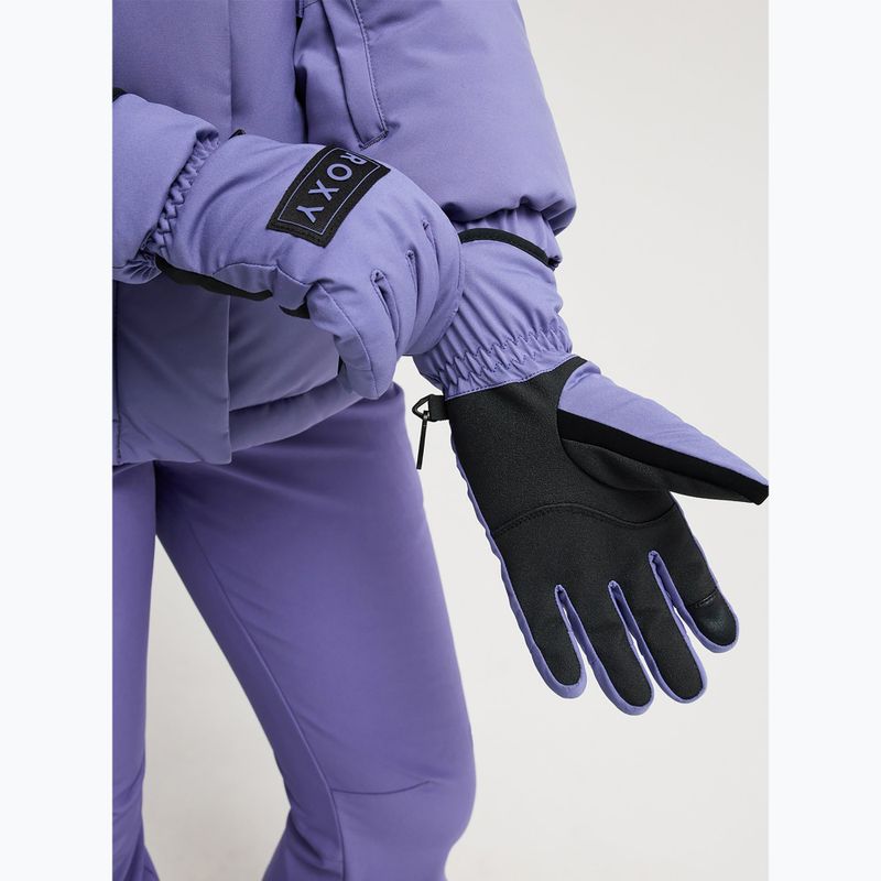 Dámske snowboardové rukavice ROXY Freshfield Twilight Purple 5