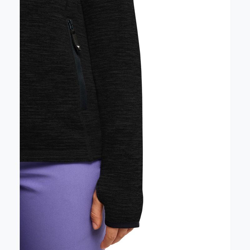 Dámska fleecová mikina ROXY Snowstride Full Zip true black 7
