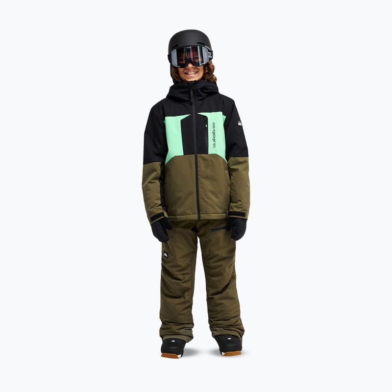 Detská snowboardová bunda Quiksilver Dawson grape leaf 2