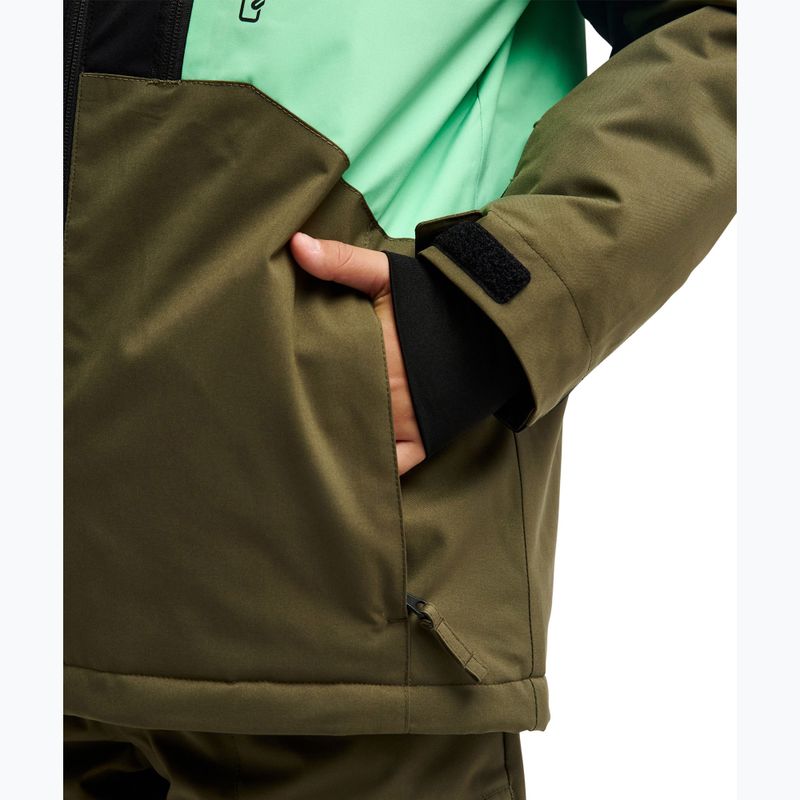 Detská snowboardová bunda Quiksilver Dawson grape leaf 8