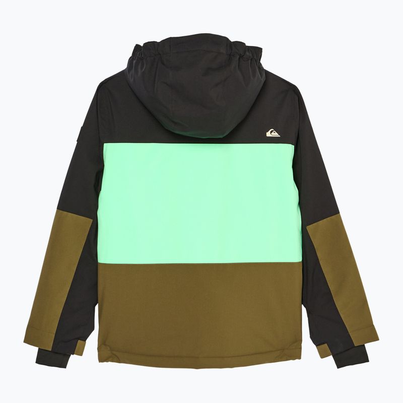 Detská snowboardová bunda Quiksilver Dawson grape leaf 10