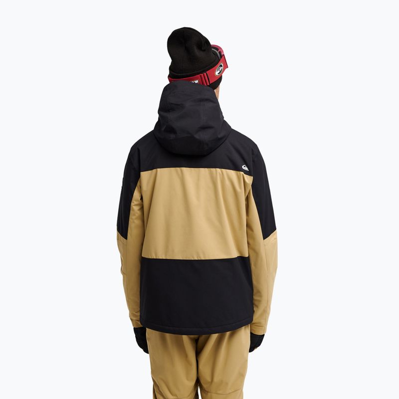 Pánska snowboardová bunda Quiksilver Dawson 10K kelp 3