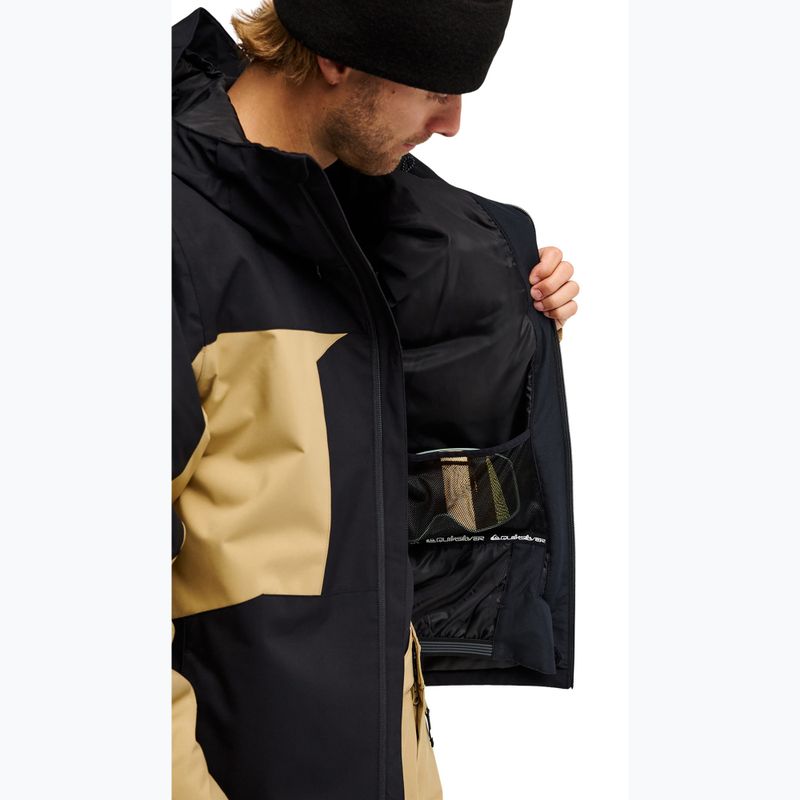 Pánska snowboardová bunda Quiksilver Dawson 10K kelp 8