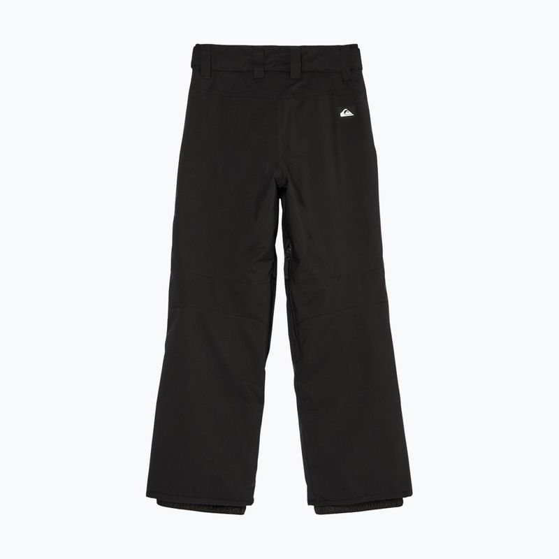Detské snowboardové nohavice Quiksilver Estate black 7