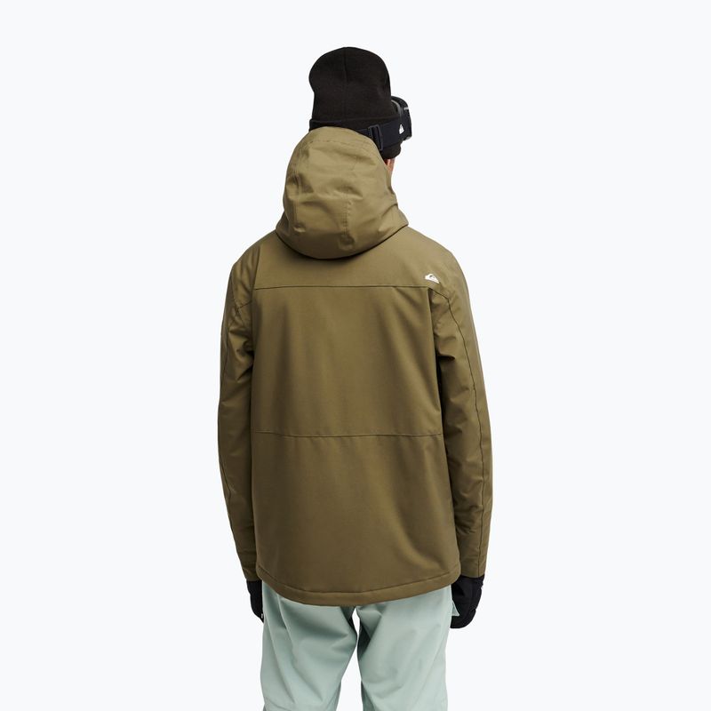 Pánska snowboardová bunda Quiksilver Sycamore 20K grape leaf 2