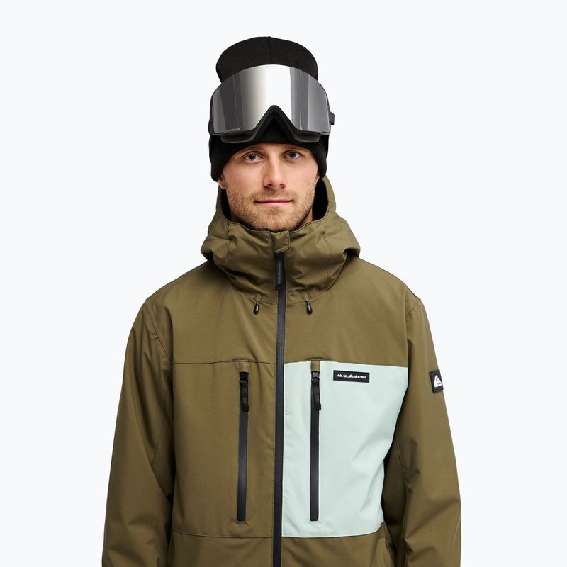 Pánska snowboardová bunda Quiksilver Sycamore 20K grape leaf 3