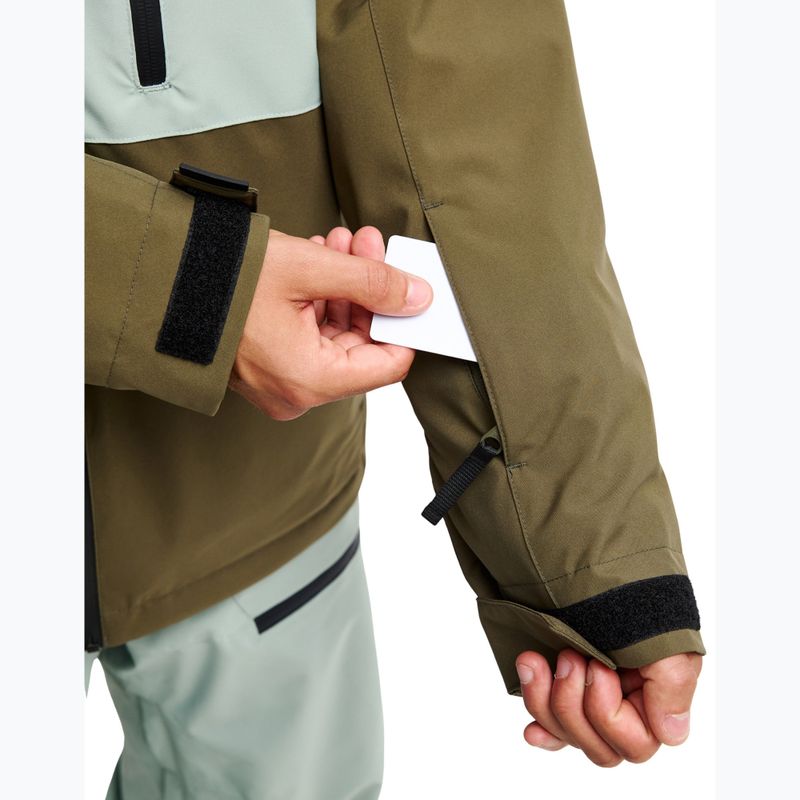 Pánska snowboardová bunda Quiksilver Sycamore 20K grape leaf 8