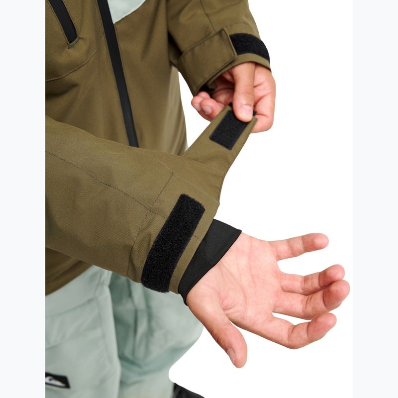 Pánska snowboardová bunda Quiksilver Sycamore 20K grape leaf 9