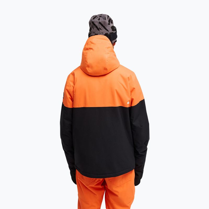 Pánska snowboardová bunda Quiksilver Titano 10K vermillon 3