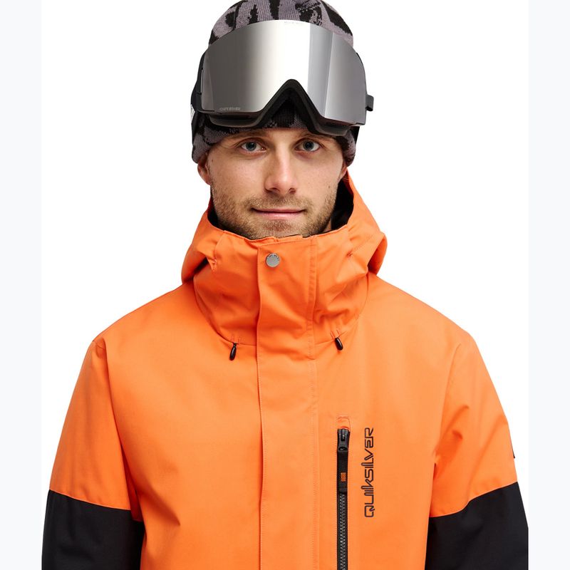 Pánska snowboardová bunda Quiksilver Titano 10K vermillon 4