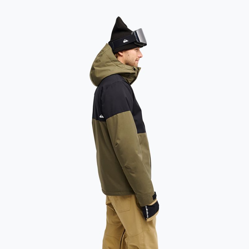 Pánska snowboardová bunda Quiksilver Titano 10K grape leaf 4