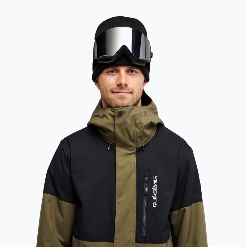 Pánska snowboardová bunda Quiksilver Titano 10K grape leaf 6