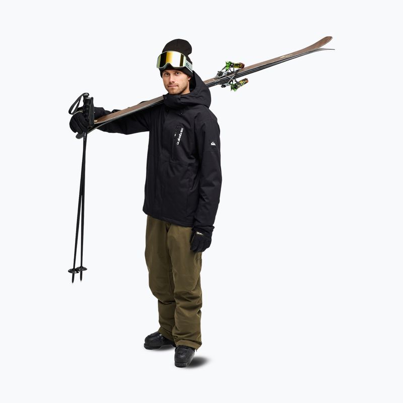 Pánska snowboardová bunda Quiksilver Titano 10K black 2