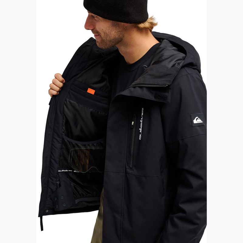 Pánska snowboardová bunda Quiksilver Titano 10K black 8