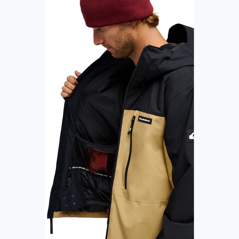 Pánska snowboardová bunda Quiksilver Sycamore 20K kelp 5