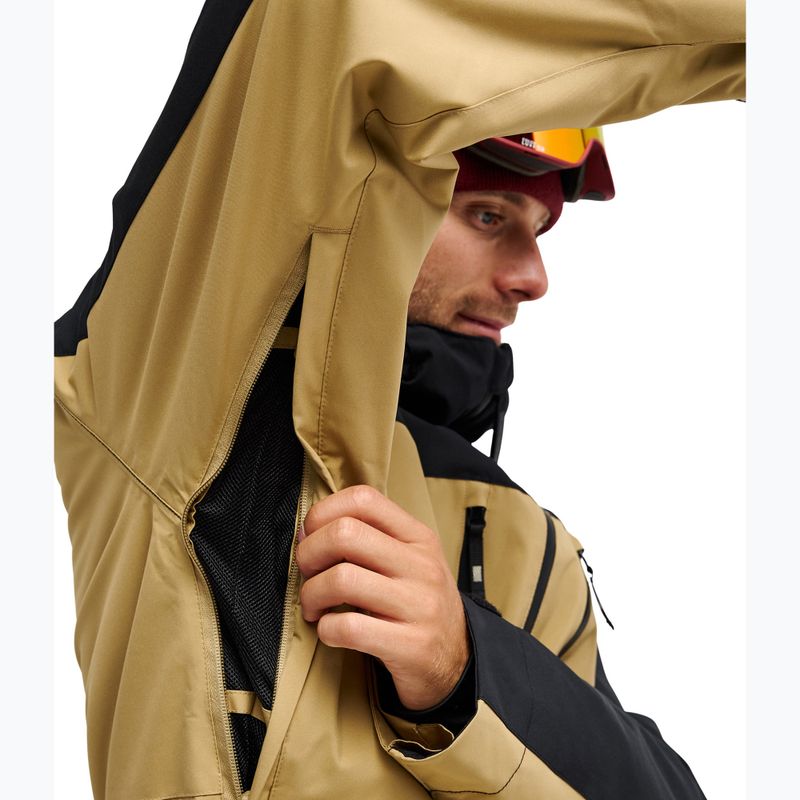 Pánska snowboardová bunda Quiksilver Sycamore 20K kelp 6
