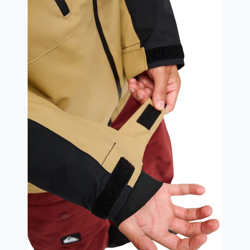 Pánska snowboardová bunda Quiksilver Sycamore 20K kelp 7
