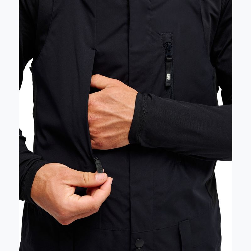 Pánske snowboardové nohavice Quiksilver Paramo Stretch 20K Bib black 5