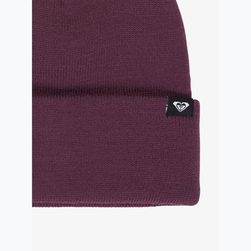 Detská zimná čiapka ROXY Tropical Snow Beanie blackberry wine 3