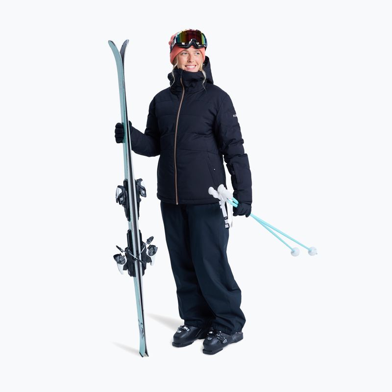 Dámska snowboardová bunda ROXY Snowyhill Puffy true black 2
