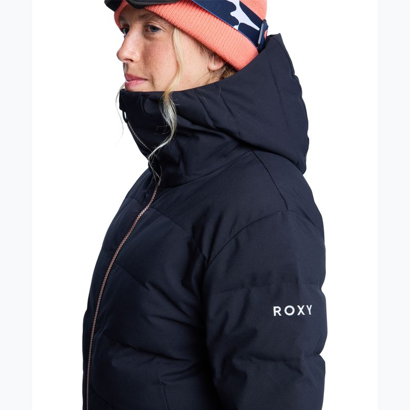Dámska snowboardová bunda ROXY Snowyhill Puffy true black 8