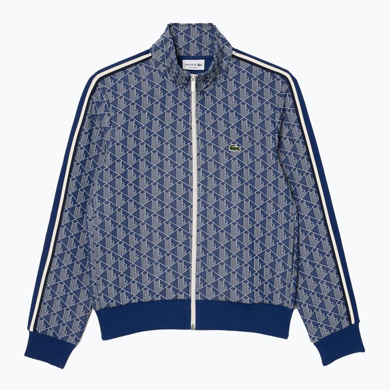 Pánska mikina LacosteSH1368 metylén/múka 4