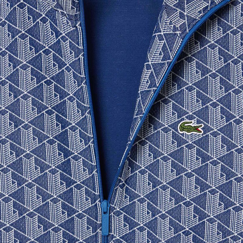 Pánska mikina LacosteSH1368 metylén/múka 6