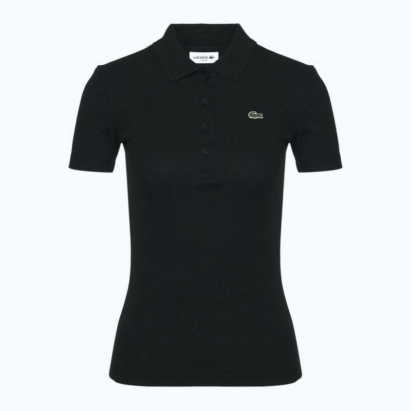 Dámske polo tričko Lacoste DF5377 black