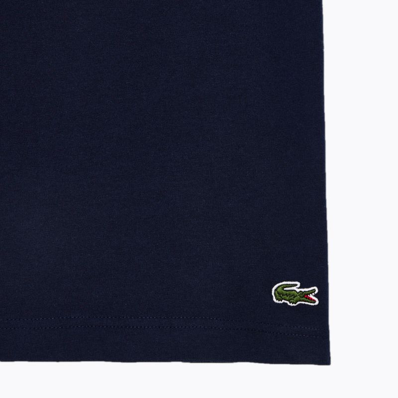 Pánske tričko Lacoste TH1285 navy blue 7