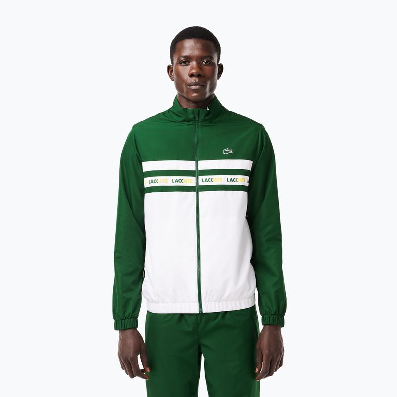 Lacoste pánska tenisová tepláková súprava WH7567 green/white 3