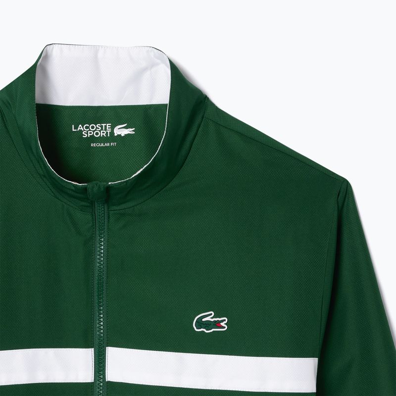 Lacoste pánska tenisová tepláková súprava WH7567 green/white 8