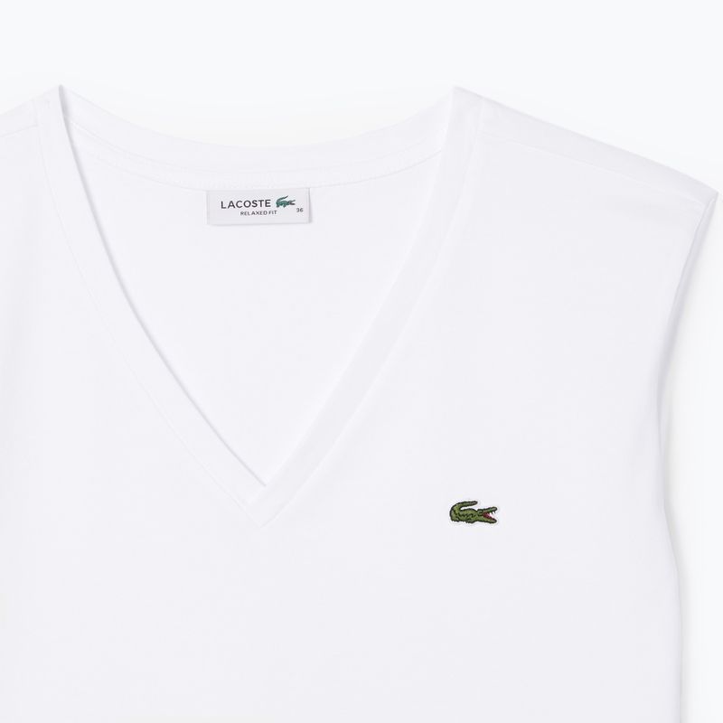 Dámske tričko Lacoste TF7300 white 5