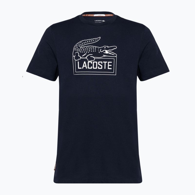 Pánske tričko Lacoste TH9068 navy blue