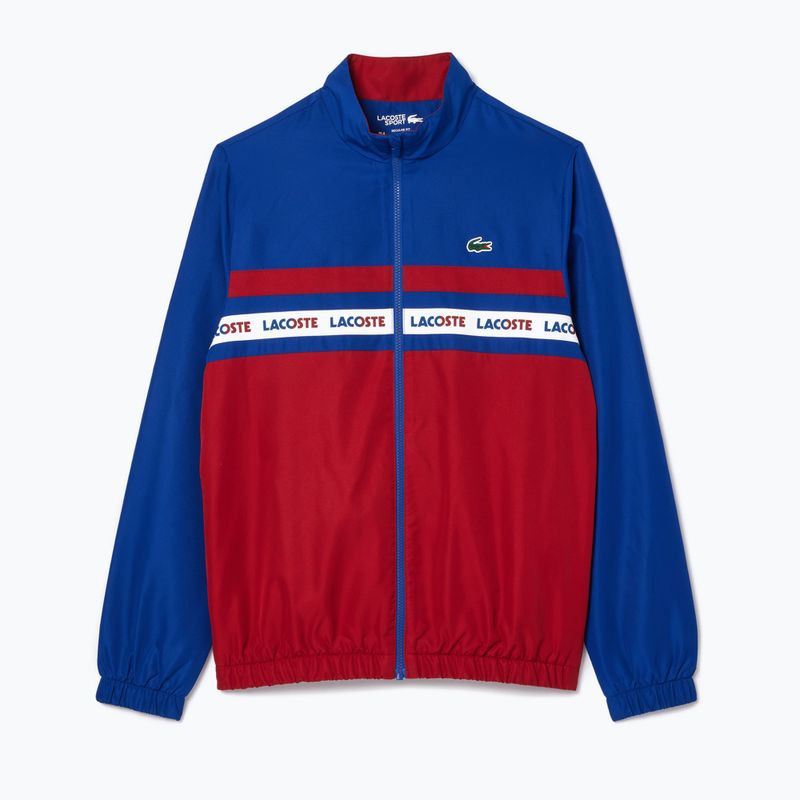 Pánska tenisová tepláková súprava Lacoste WH7567 captain/ora 6