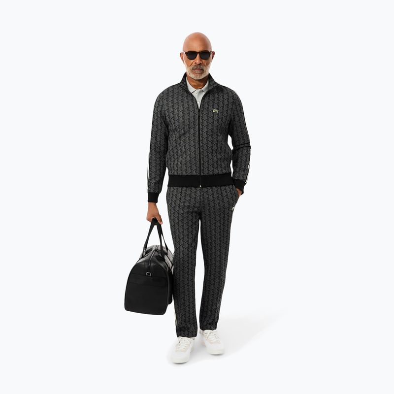 Pánske nohavice  Lacoste XH1440 black/graphite 4